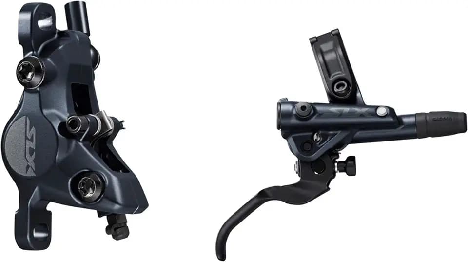SHIMANO SLX M7100 M7120 Disc Brake and Lever - Hydraulic, Post Mount, 2-Piston, Black
