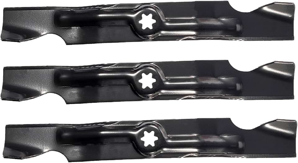 MaxPower EU-561545 Rasenmähermesser passend für MTD/CUB Cadet| ersetzt Herstellernummer 742-04053A, 742-04053B, 742-04053C