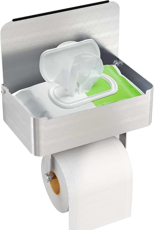Gypie Toilettenpapierhalter Ohne Bohren 304 Edelstahl Gebürstetes Nickel