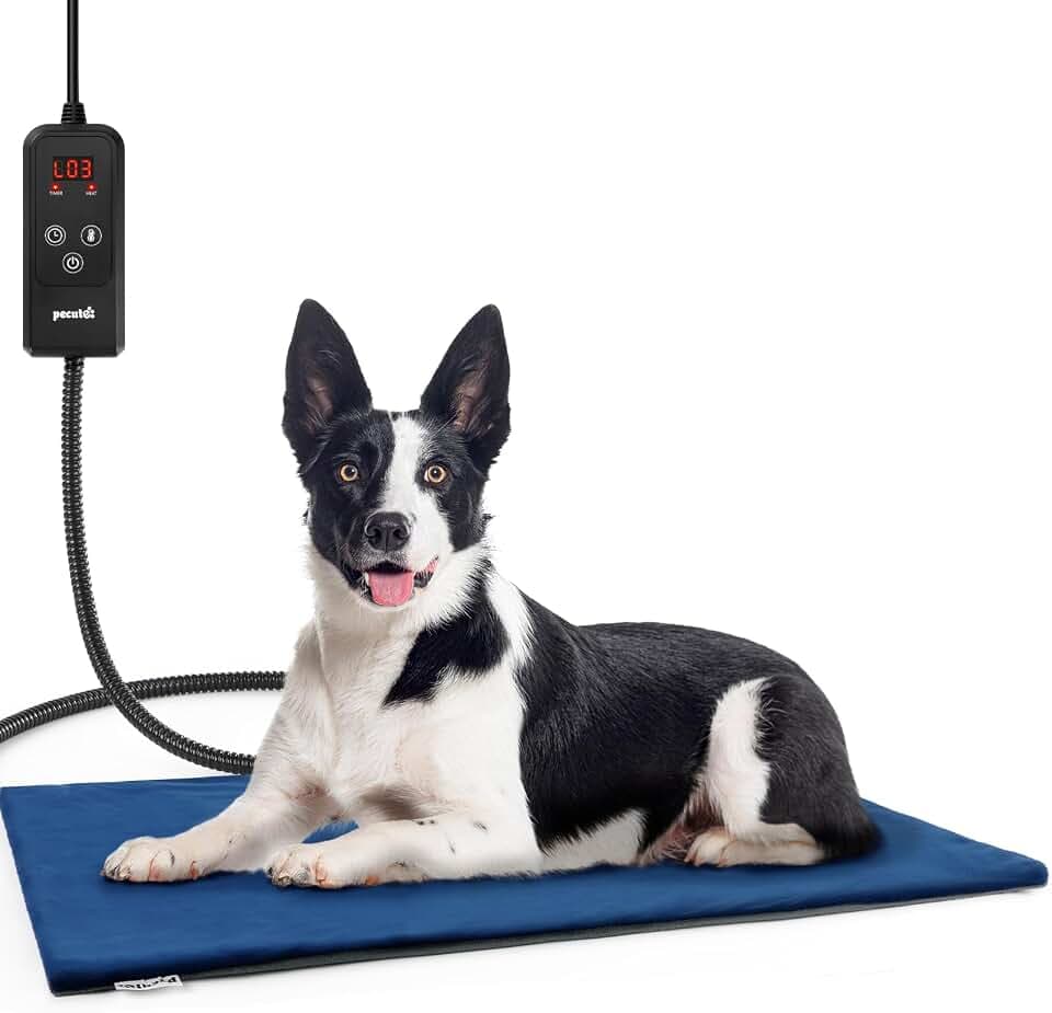 pecute Haustier Heizkissen, Katzen & Hund Heizmatte Innen