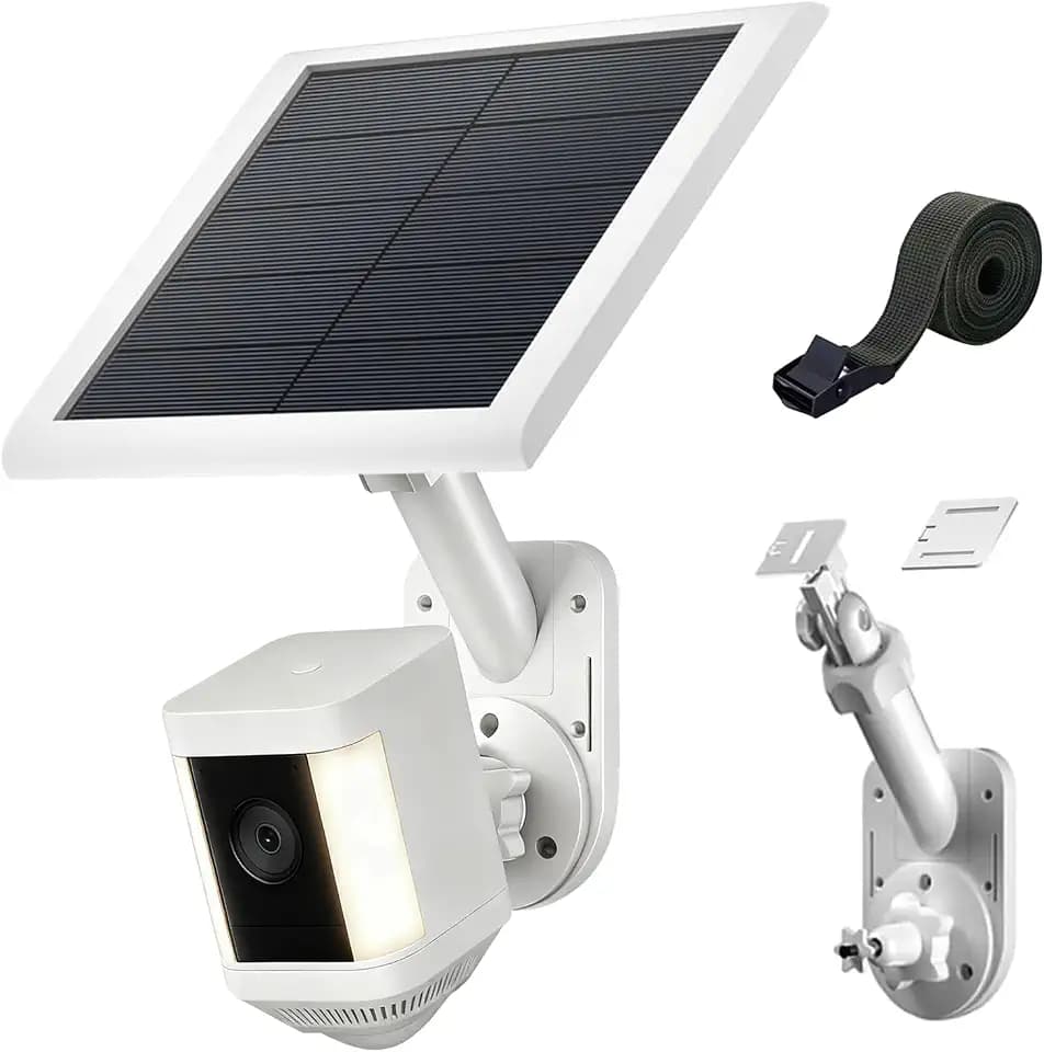2-in-1 Wall and Pole Mount for Ring Camera and Solar Panel