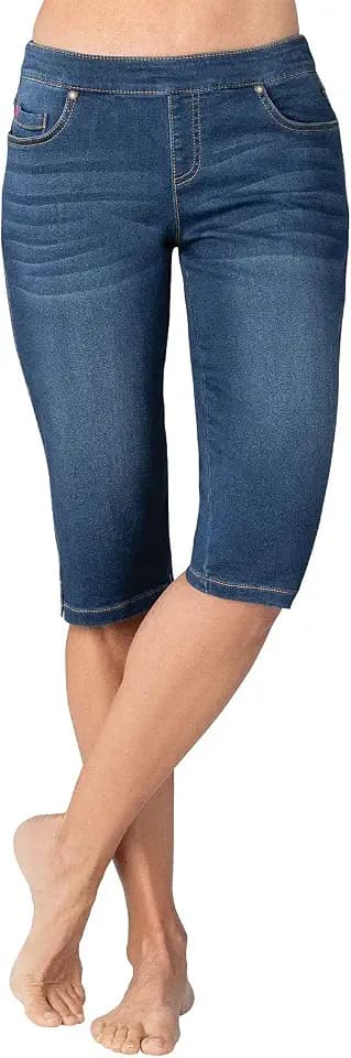 PajamaJeans Women's Denim Shorts