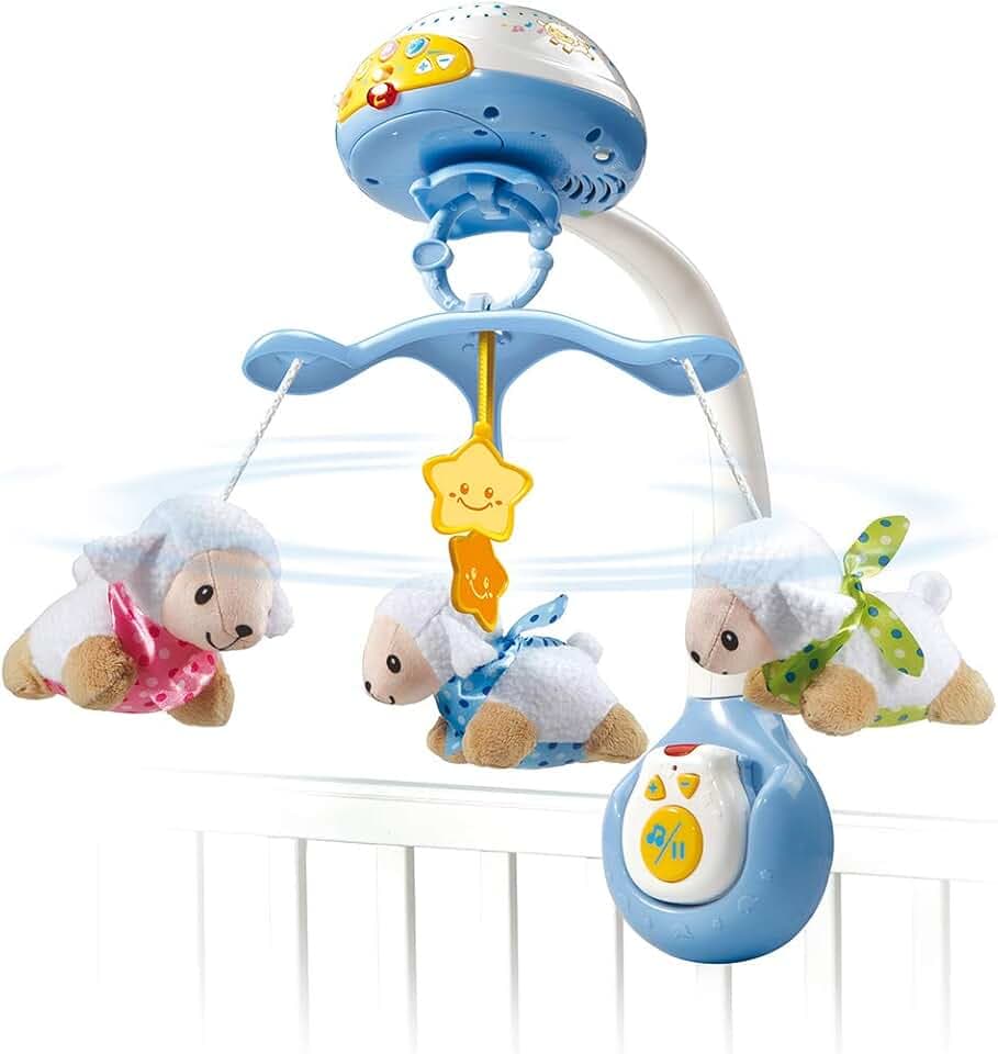 VTech Lumi Mobile Compte-Moutons Bleu