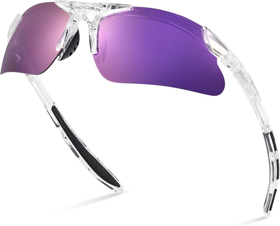 Youth Polarized Sports Sunglasses for Boys Girls Softball Baseball Glasses
