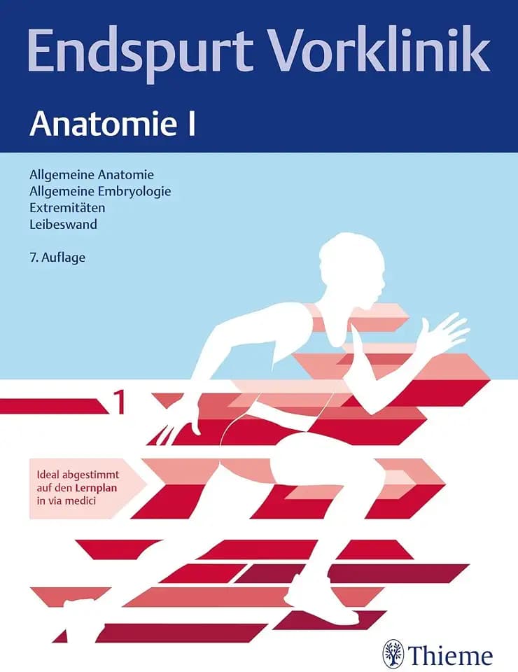 Endspurt Vorklinik: Anatomie I: Skript 1 Allgemeine Anatomie; Allgemeine Embryologie; Extremitäten; Leibeswand
