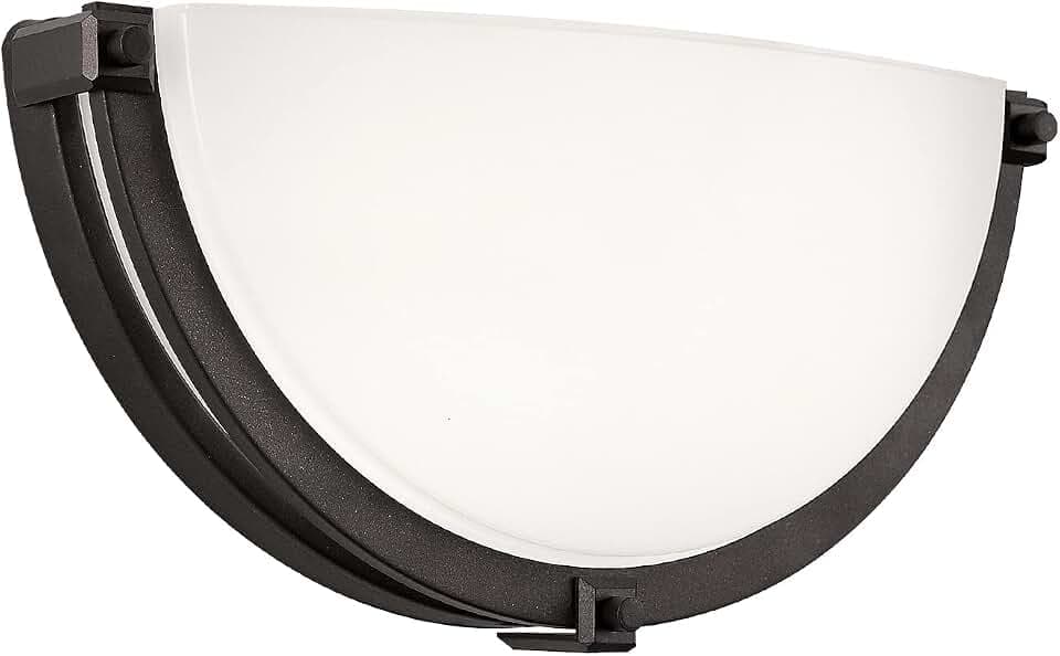 13 inch Dimmable LED Wall Sconce, Half Moon Wall Light Fixture, 3000K/4000K/5000K Color Temperature Adjustable, Modern Bathroom Vanity Light Fixtures，Super Bright 950 Lumen (Oil Rubbed Bronze)…