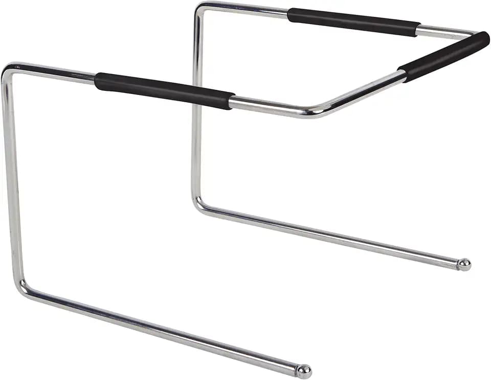 Winco 6 1/2" Chrome-plated Steel Pizza Pan Stand Medium