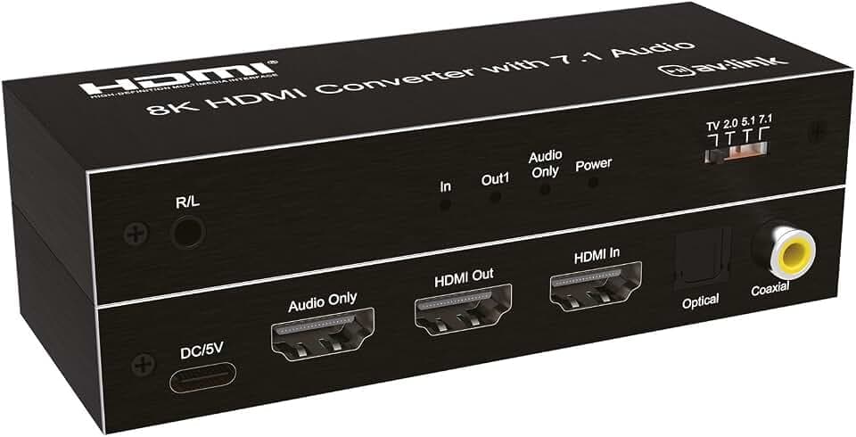 8K HDMI Audio Extractor