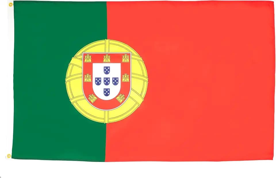 AZ FLAG Portugal Flag 2x3 ft Portuguese 100D Polyester 2 Grommets