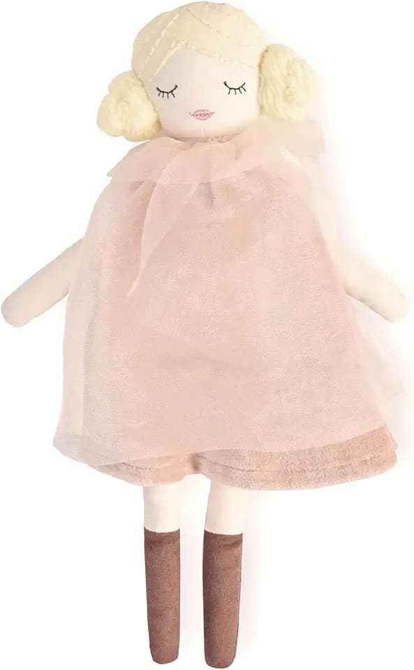 Crane Baby Toys for Boys and Girls, Comforting Plush Baby Doll, Clara