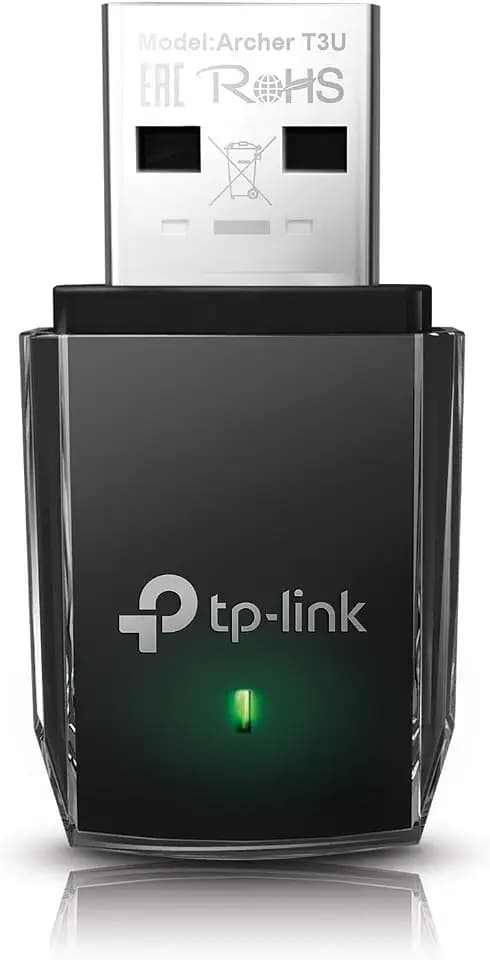 TP-Link AC1300 USB WiFi Adapter for Desktop PC 2.4/5G Dual Band WiFi Dongle