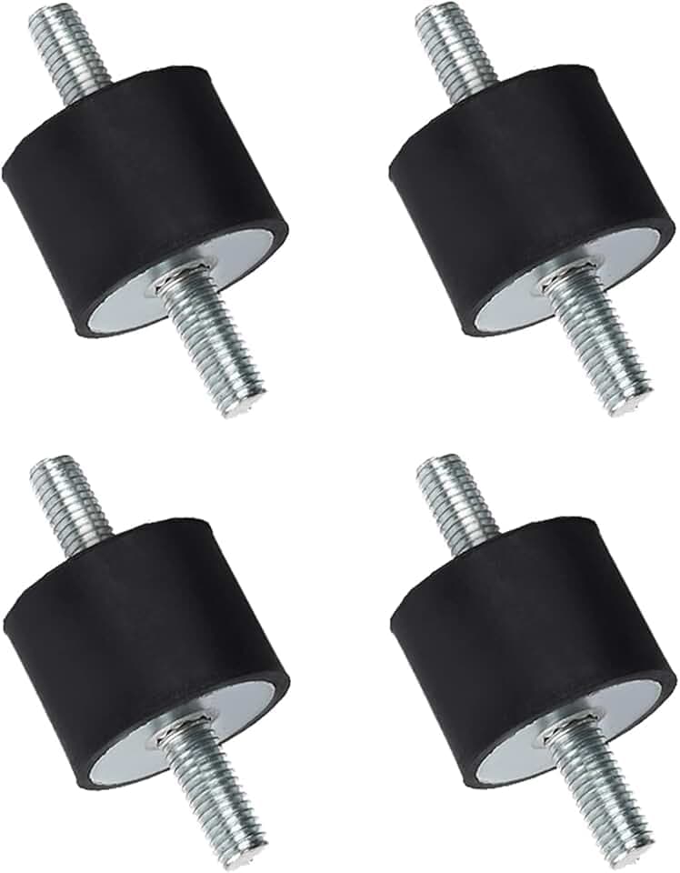 M10 40 * 30 Gasstoßdämpfer Silentblock Silentblock M10 für Antivibrationsgummihalterung Stoßdämpfer Luftkompressorpumpe Gummihalterungen
