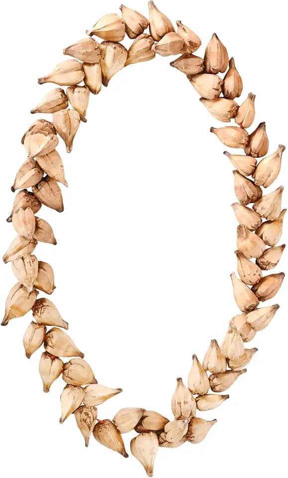 Ula fala Samoan Necklace Handmade from Natural Materials