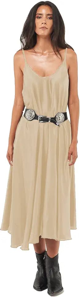 SETA DRESS DIFFERENT Women's Malibu Scoop Neck Long Dress