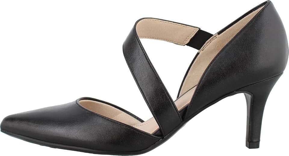 LifeStride Women's Suki Pump, Schwarz, 4 UK Wide