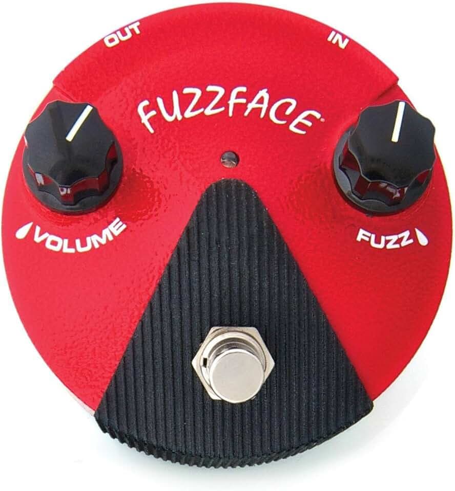 JIM DUNLOP - FFM2 - Pedal Fuzz Face Mini Germanium Red