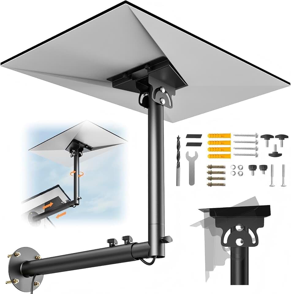 Starlink Mount for Standard 4/4X/Gen 3, 360°Adjustable Telescoping