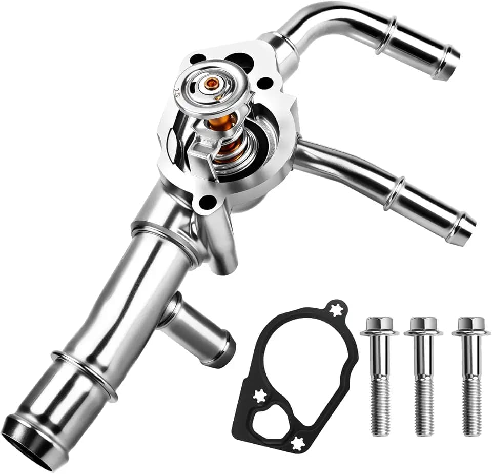 Engine Coolant Thermostat Housing Assembly for Chevy GMC Cadillac Saturn