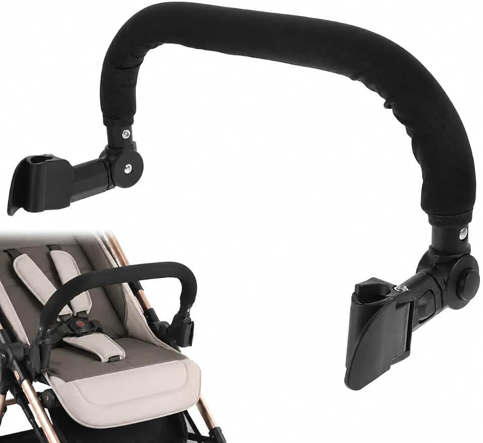 Supvox Kinderwagen Griffverlängerung Verstellbare Armlehne Buggy Zubehör