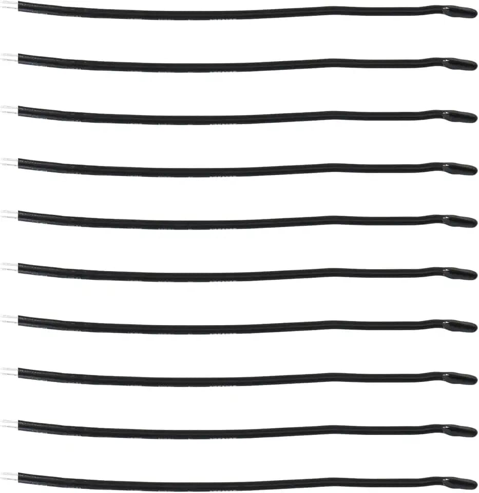 NTC-Thermistor-Widerstände, 10 K, MF52D 3950, Temperatursensor, 1 % Genauigkeitswert, hohe Empfindlichkeit, NTC-Thermistor-Sensor, 80 mm, 10 Stück