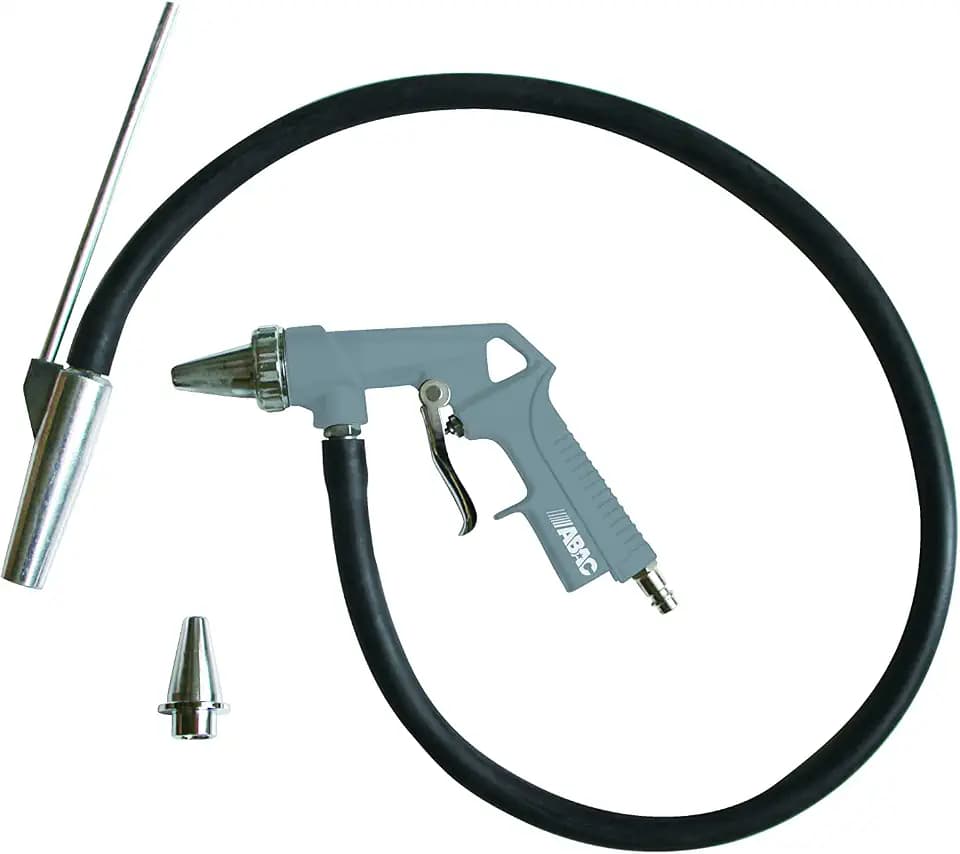ABAC Kompressor-Sandstrahlpistole G-561H, Großflächen-Sandstrahlpistole, 6 mm Düse, 1 m Versorgungsschlauch, Max. Druck 8 Bar