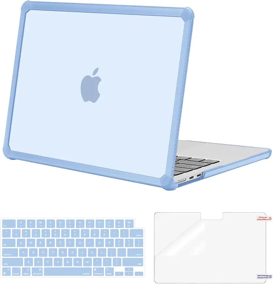 MOSISO Compatible with MacBook Air 13 inch Case M5 2026 M4 M3 M2 2025-2022
