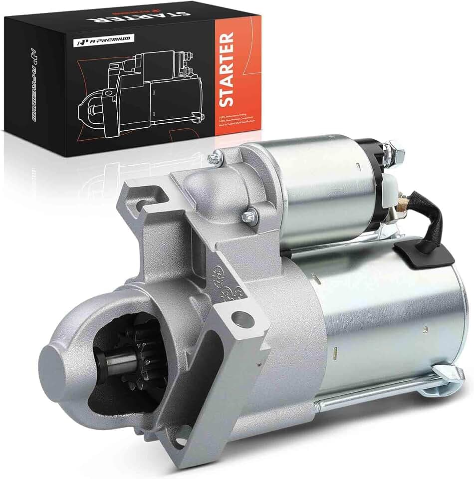 A-Premium Starter Motor, 12V 1.4KW 11 Teeth Clockwise