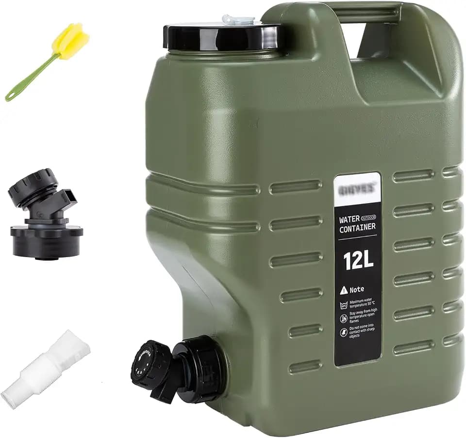 3.2 Gallon Camping Water Jug with Spout