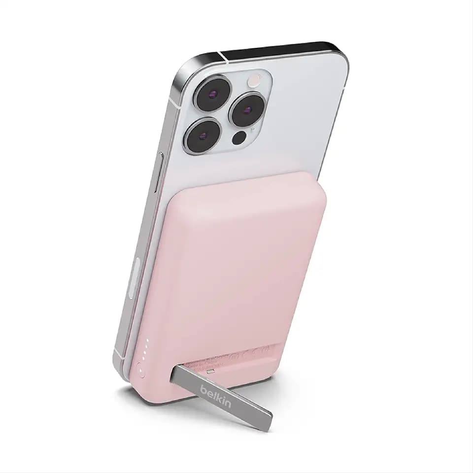 Belkin 5000mAh 7.5W MagSafe Power Bank with Kickstand