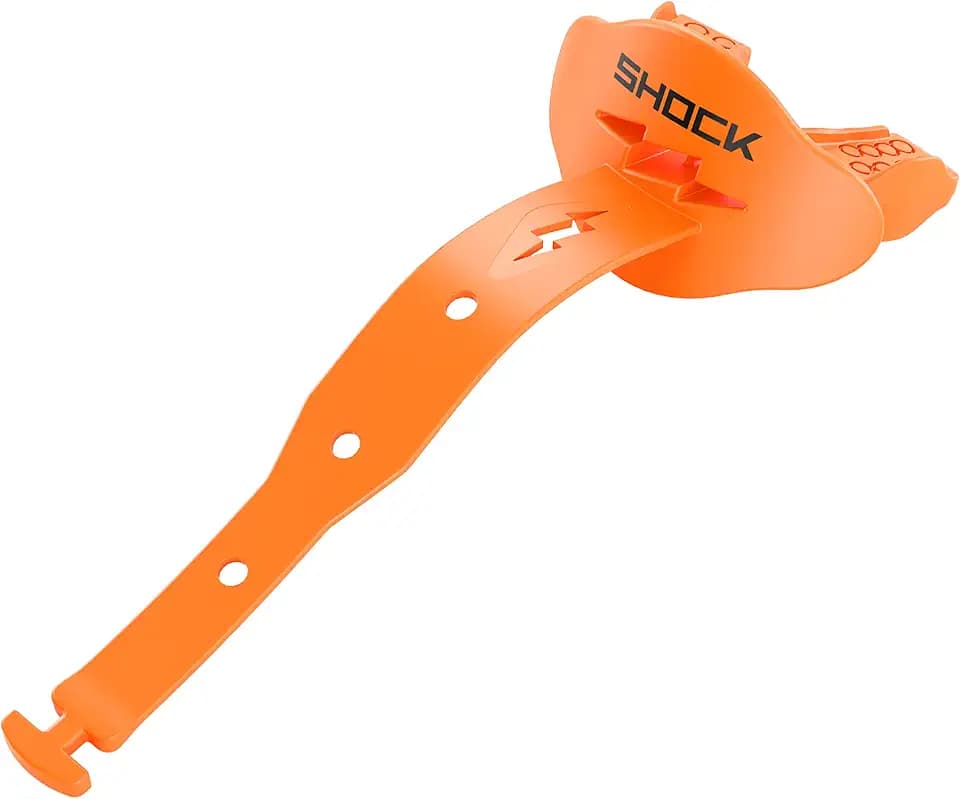 Shock Doctor Bolt Lipguard, OSFA, Orange