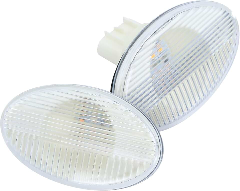 Front Fender Side Marker Lights Fit for 2002-2016 Freightliner M2 106