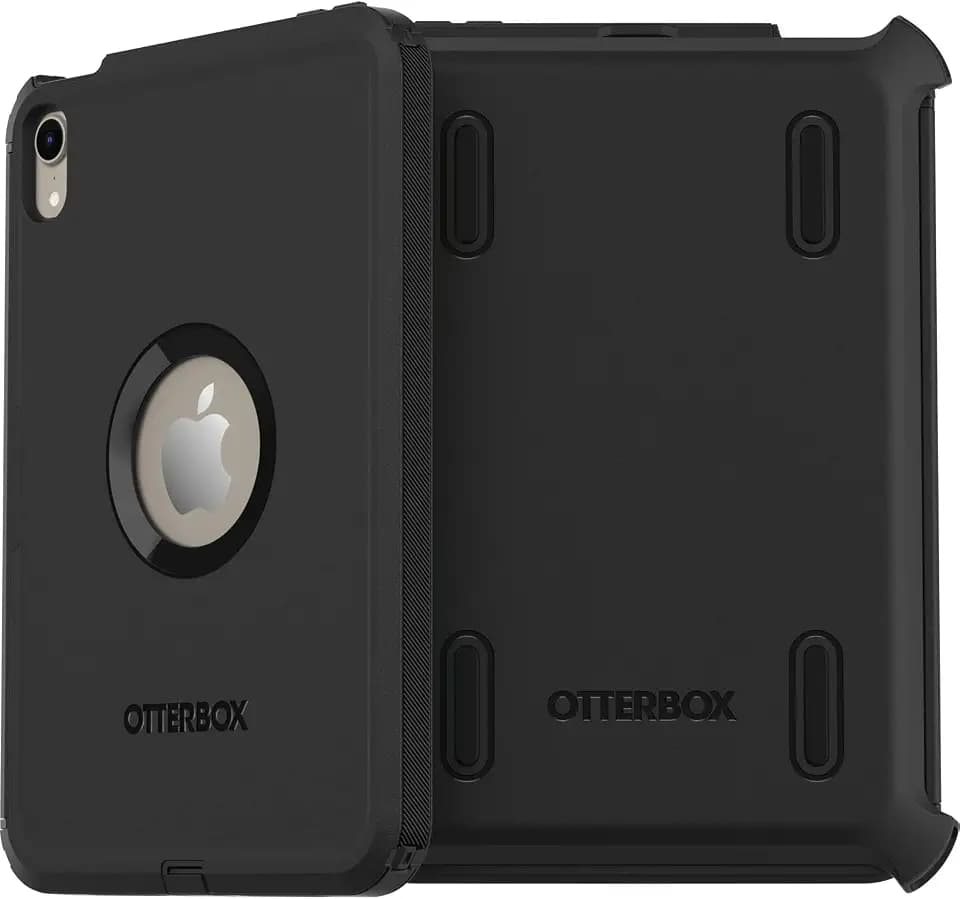 OtterBox Defender Series Case for iPad mini (A17) and iPad mini (6th gen) - Ideal for Business Customers - BLACK, Rugged, Durable, Multi-Layer Protection (Single Unit Ships in Polybag)