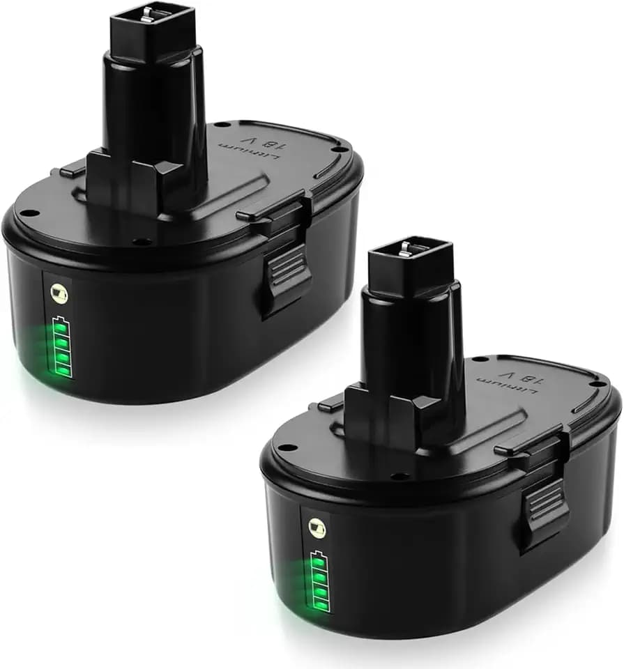 energup 2Pack 18V 7000mAh Compatible with Dewalt 18V Battery xrp baterias, DC9096 DC9098 DC9099 DE9098 DW9095 DW9096 DW9098 DE9503 DC9182, for 18Volts Batteries（Replacement, Not OEM）