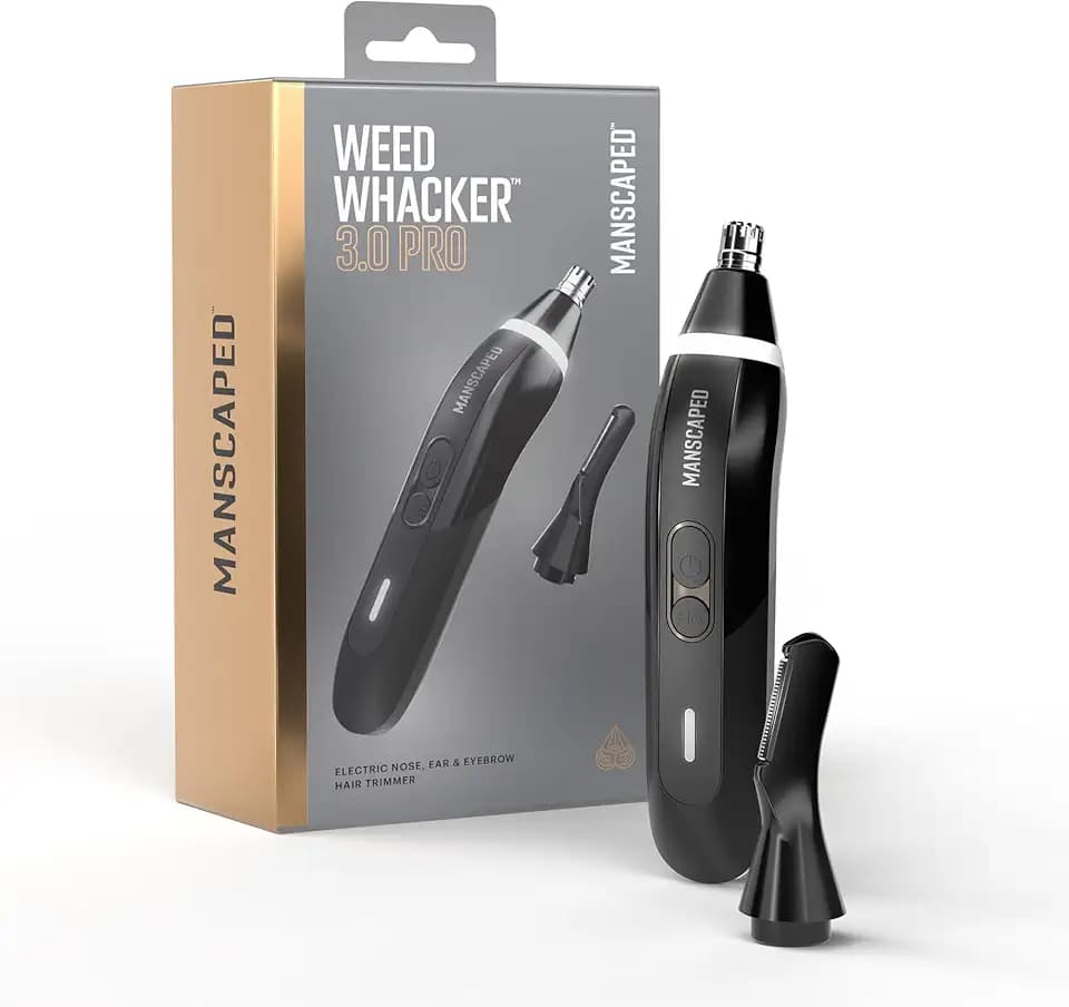 MANSCAPED® Weed Whacker® 3.0 PRO Electric Nose, Ear & Eyebrow Hair Trimmer