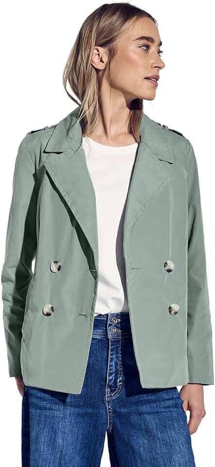 Street One Damen Doppelreihiger Trenchcoat