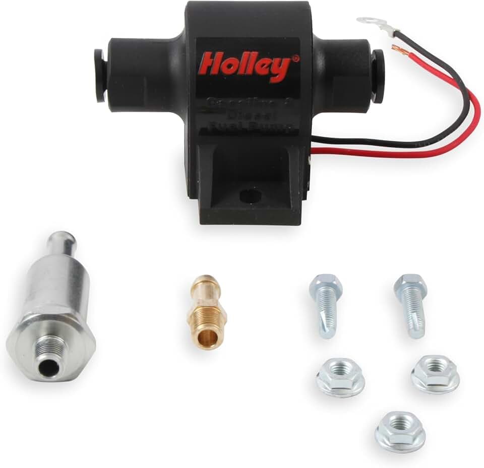 Holley 12-426 25 GPH Mighty Mite Electric Fuel Pump, 1.5-4 PSI