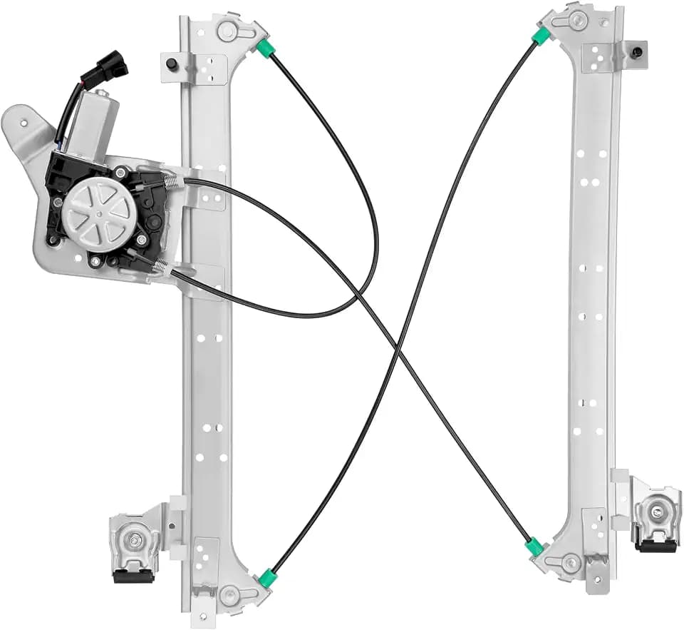 Obaee 741-578 Rear Driver Side Power Window Regulator with Motor Assembly Compatible with 2000-2007 Chevy Silverado/Tahoe/Suburban/Avalanche 1500 2500 3500, Cadillac Escalade, GMC Yukon XL/Sierra