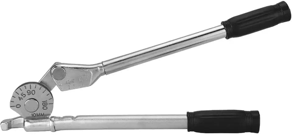 Rohrbiegegerät, Manuelle Rohrbiegemaschine 0-180° Professionelle Manuelle Rohrbiegemaschine Kupferrohr Biegewerkzeuge, 10/12/14mm Rohrbiegewerkzeug für Rohre aus Kupfer, Messing, Aluminium(10mm)
