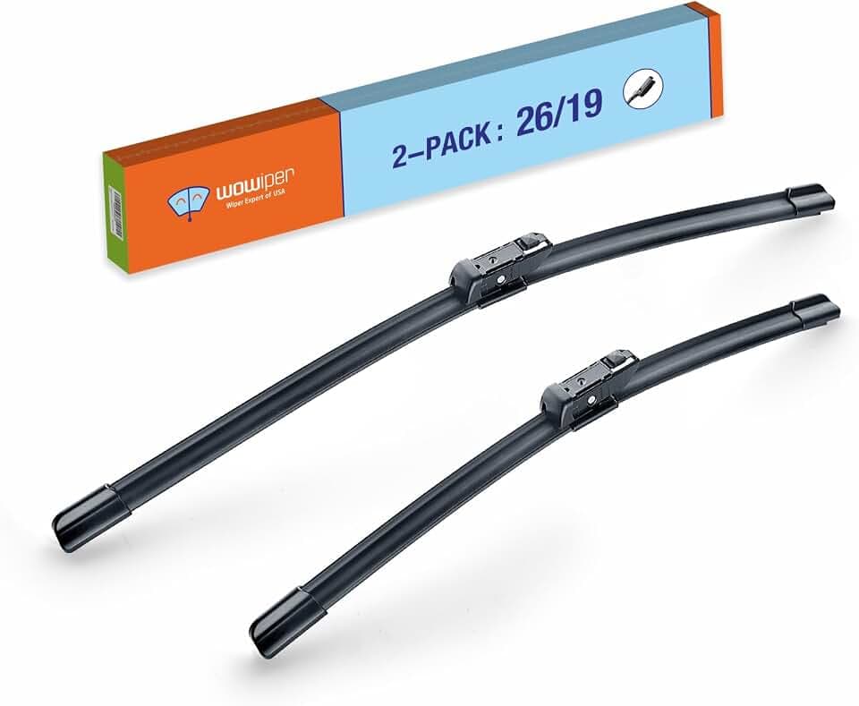 Wiper Blades 26 19 Replacement for Tesla Model 3 2017 2018 2019 2020 2021 Tesla Model Y 2020 2021 2022 OE Quality Windshield Wiper Blades For My Car(Set of 2)
