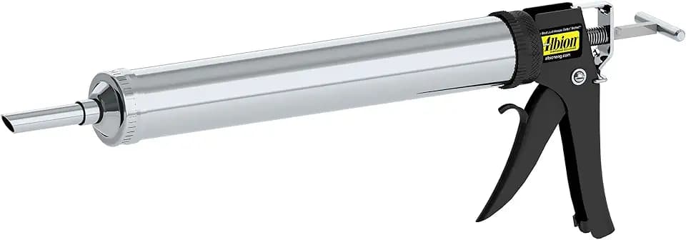 Albion Engineering Company DL-45-T13 Professional Line Special Deluxe Manual Bulk Caulking Gun, 20 oz