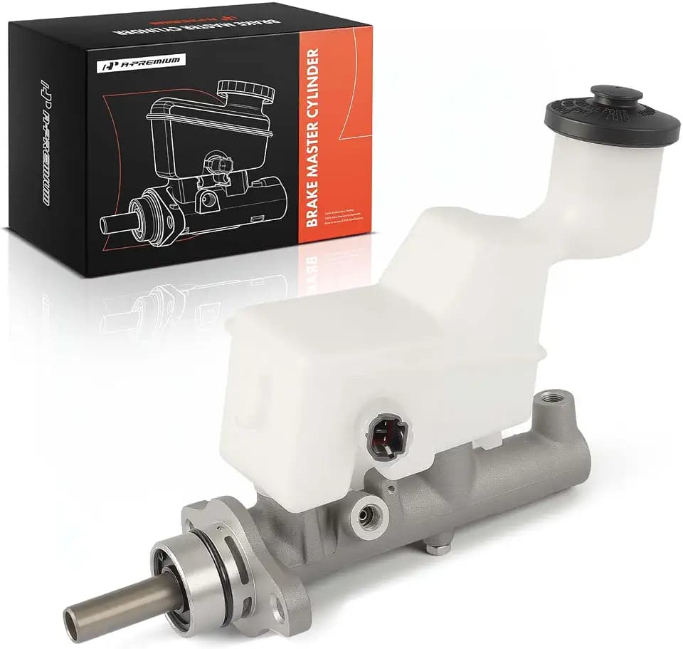 A-Premium Brake Master Cylinder with Reservoir and Sensor