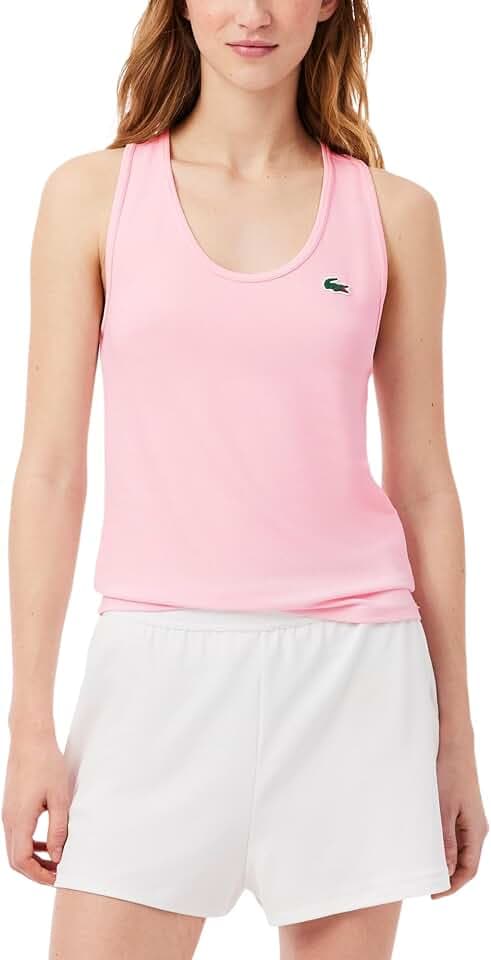 Lacoste Women's Sport Slim Fit Tank Top