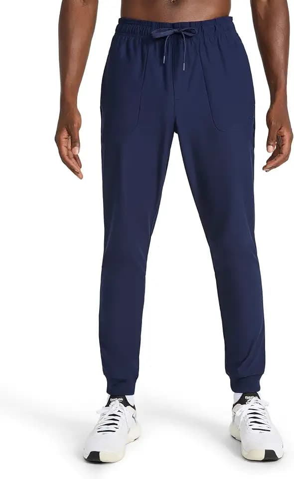 Reebok Men's Striker Pant, Standard Fit, 30” Inseam, Lightweight Poly Fabric