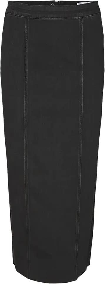 VERO Moda Damen Vmmedusa Hw 7/8 Skirt Vi185 Boo Jeansrock (1er Pack)