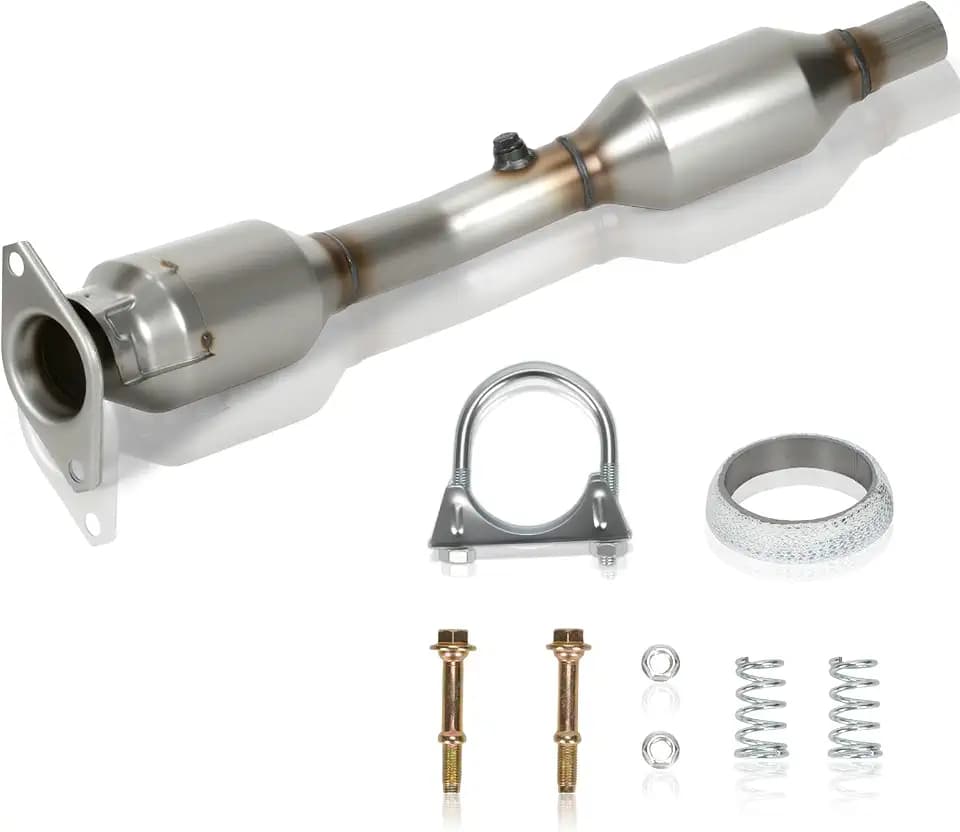 Catalytic Converter, QKVBKAU Direct-Fit EPA & EBA Compliant for Pontiac Vibe/Toyota Corolla/Matrix 1.8L L4 2009-2019 | Catalytic Convertor Replaces OEM# 174100T080| OBD III & High-Flow Design