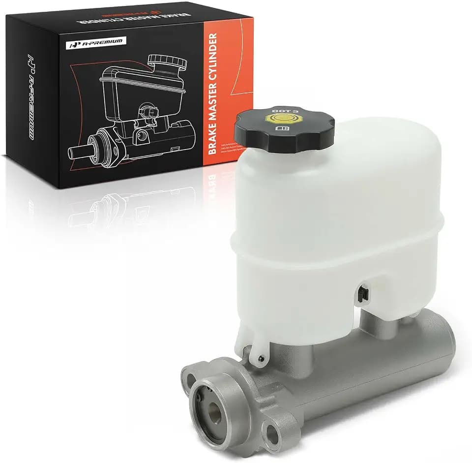 A-Premium Brake Master Cylinder with Reservoir and Sensor