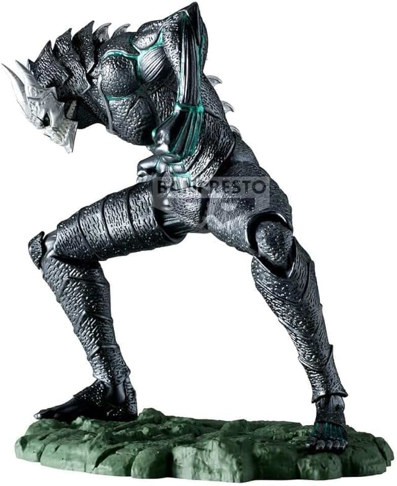 Banpresto Kaiju Actionfigur Nr. 8 (The Metallic) Kaiju Nr. 8, 11 cm, BP89849P, Mehrfarbig, Sammlerfigur, ideal für Anime-Fans
