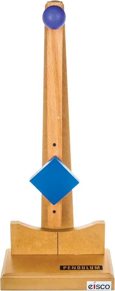 Eisco WDMS13 Simple Machines, Pendulum Model,Wood tone and blue