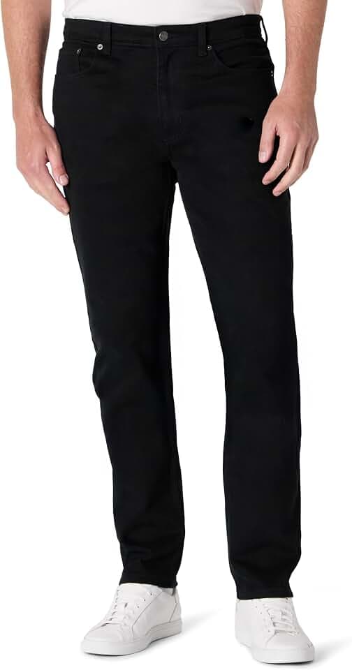 Amazon Essentials Men's Low Stretch Slim Straight Denim Jeans, Vintage Inspired