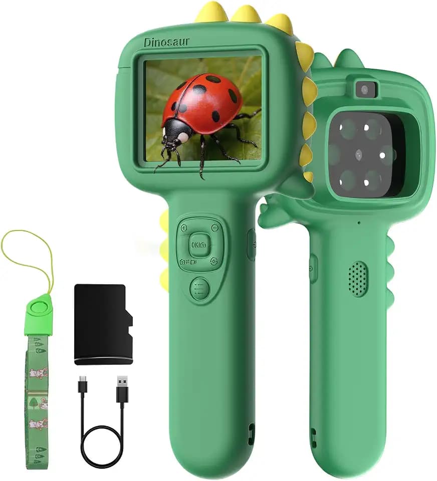 Microscope Camera for Kids Gifts Toys- Handheld Pocket Microscope Autofocus
